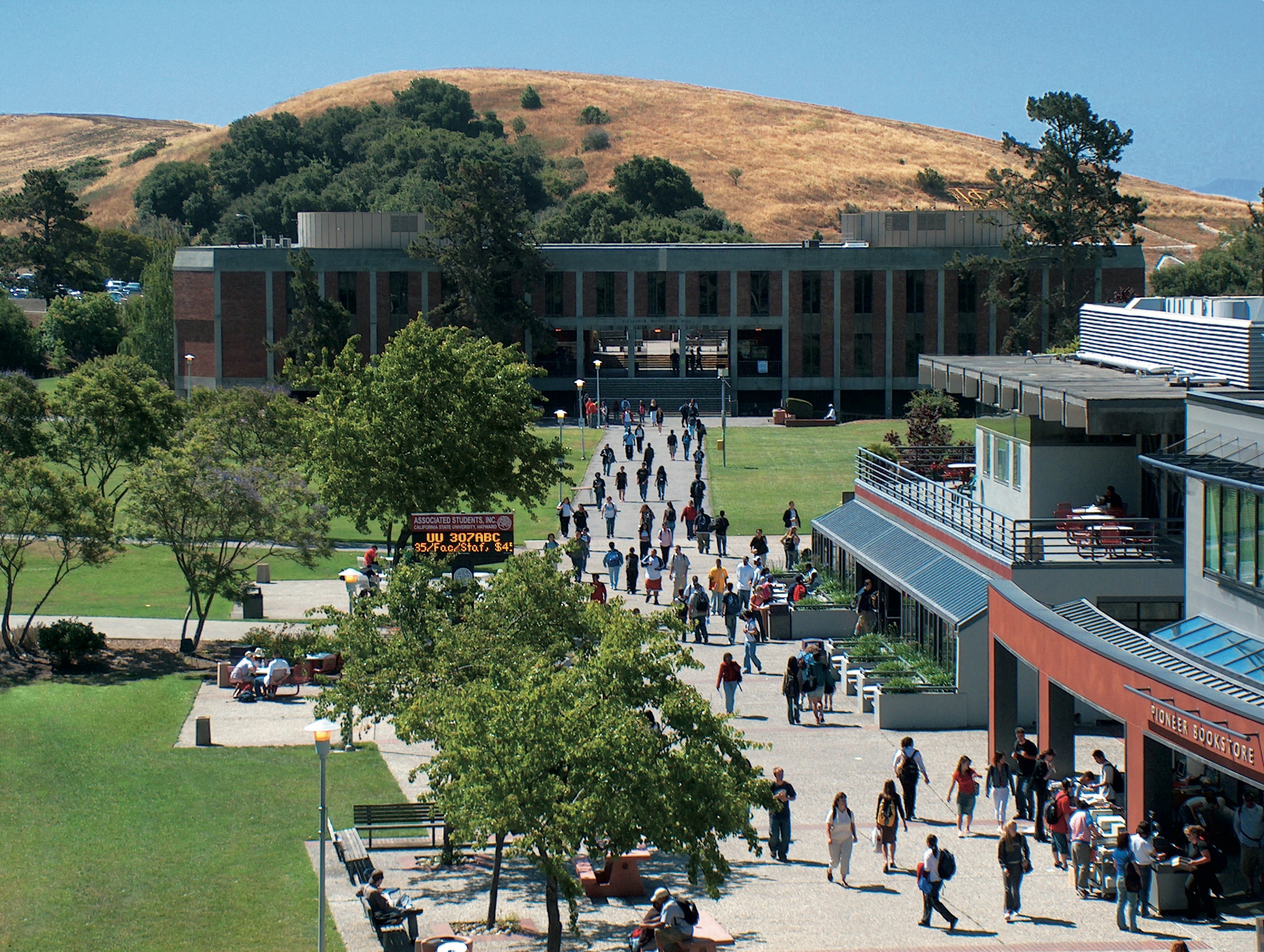 Cal State East Bay Campus Map Map